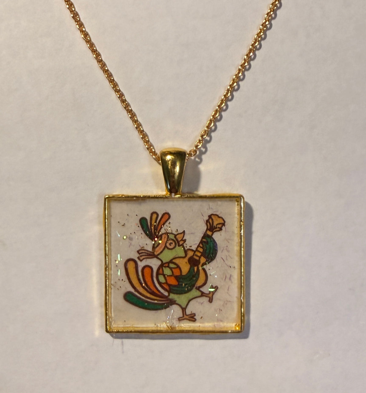 Backwoods Festival Rooster Pendant