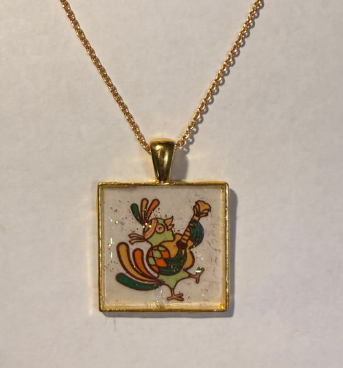 Backwoods Festival Rooster Pendant