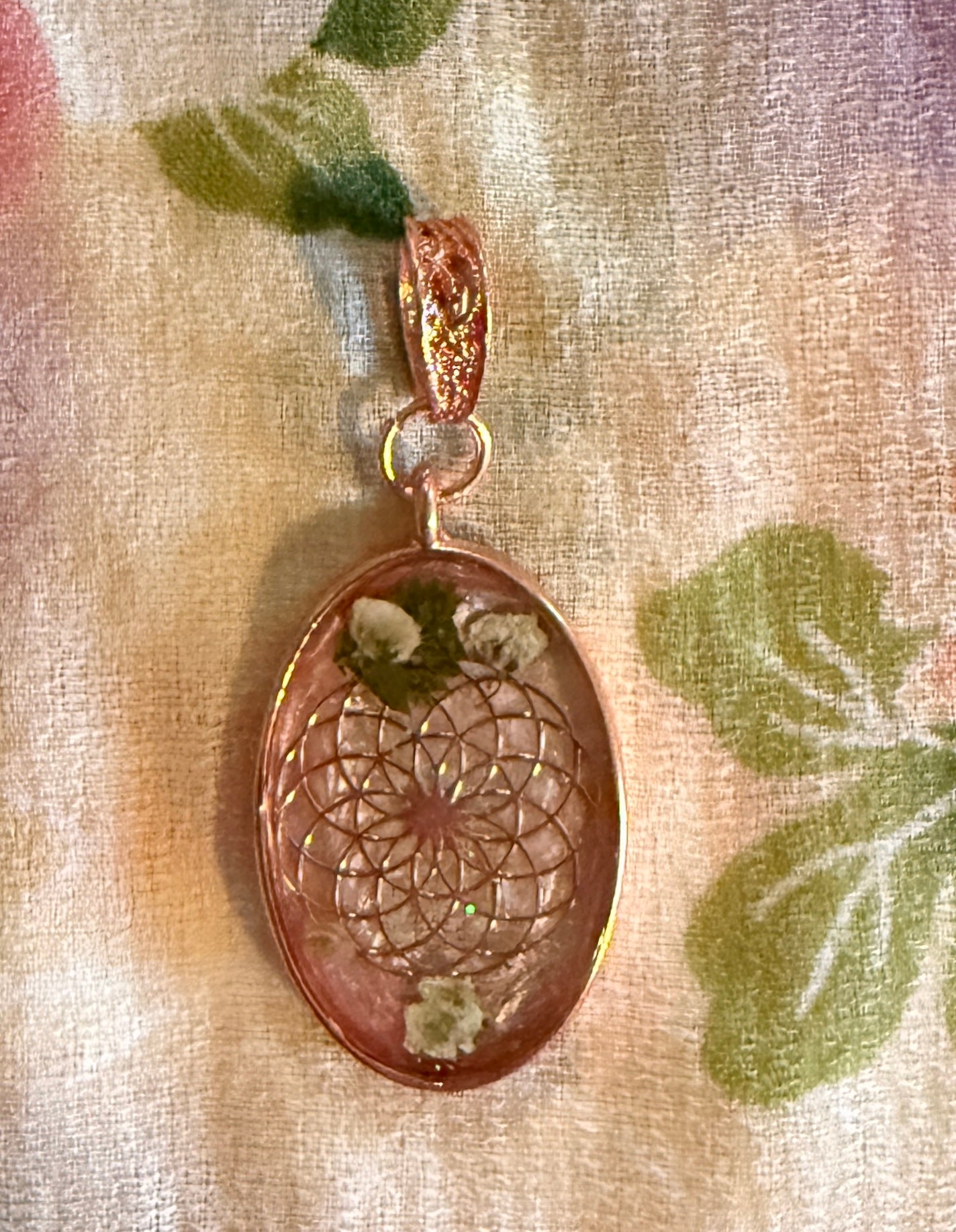 Mystic teaching symbol pendant