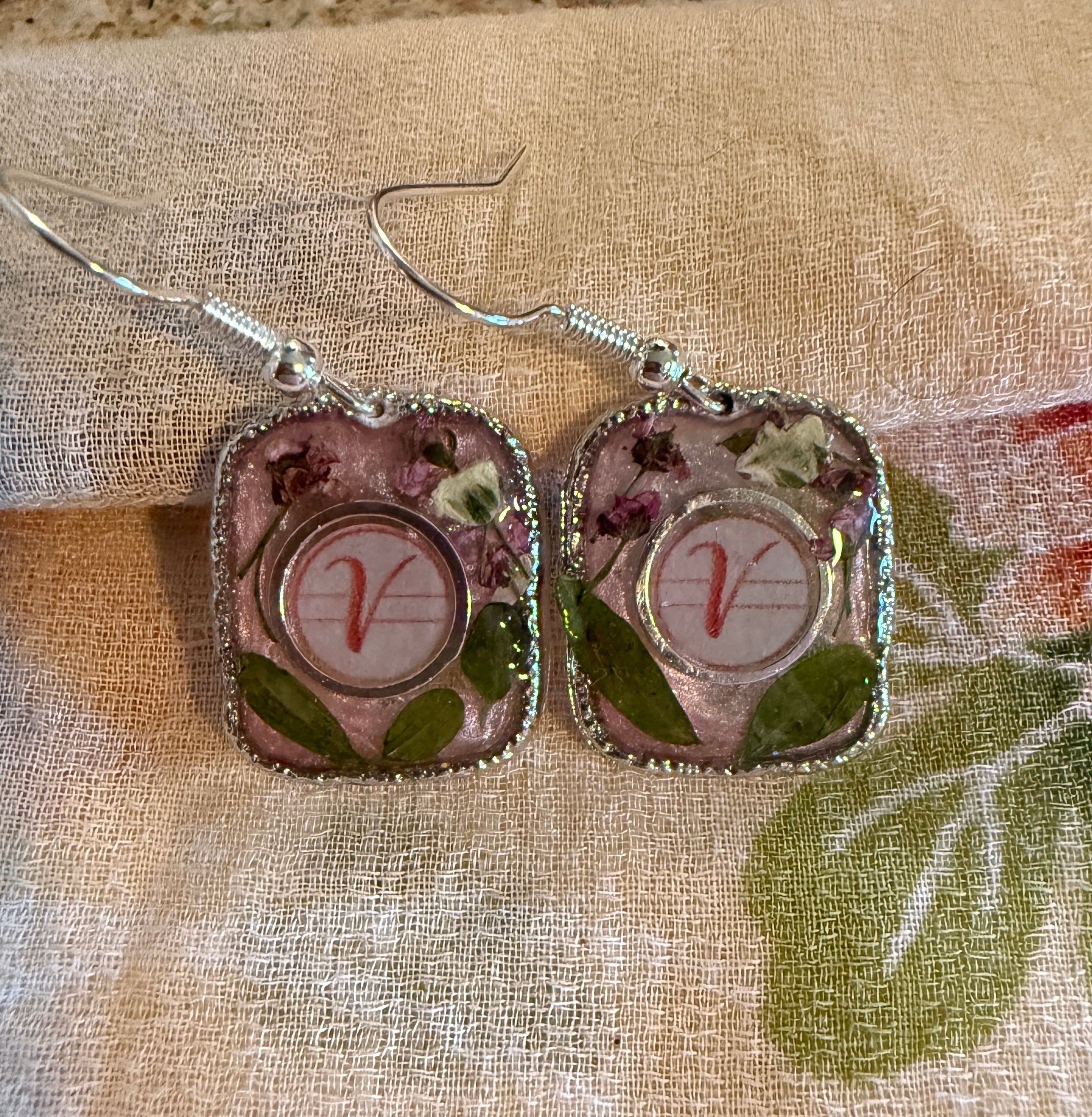 Mystic teaching symbol earrings