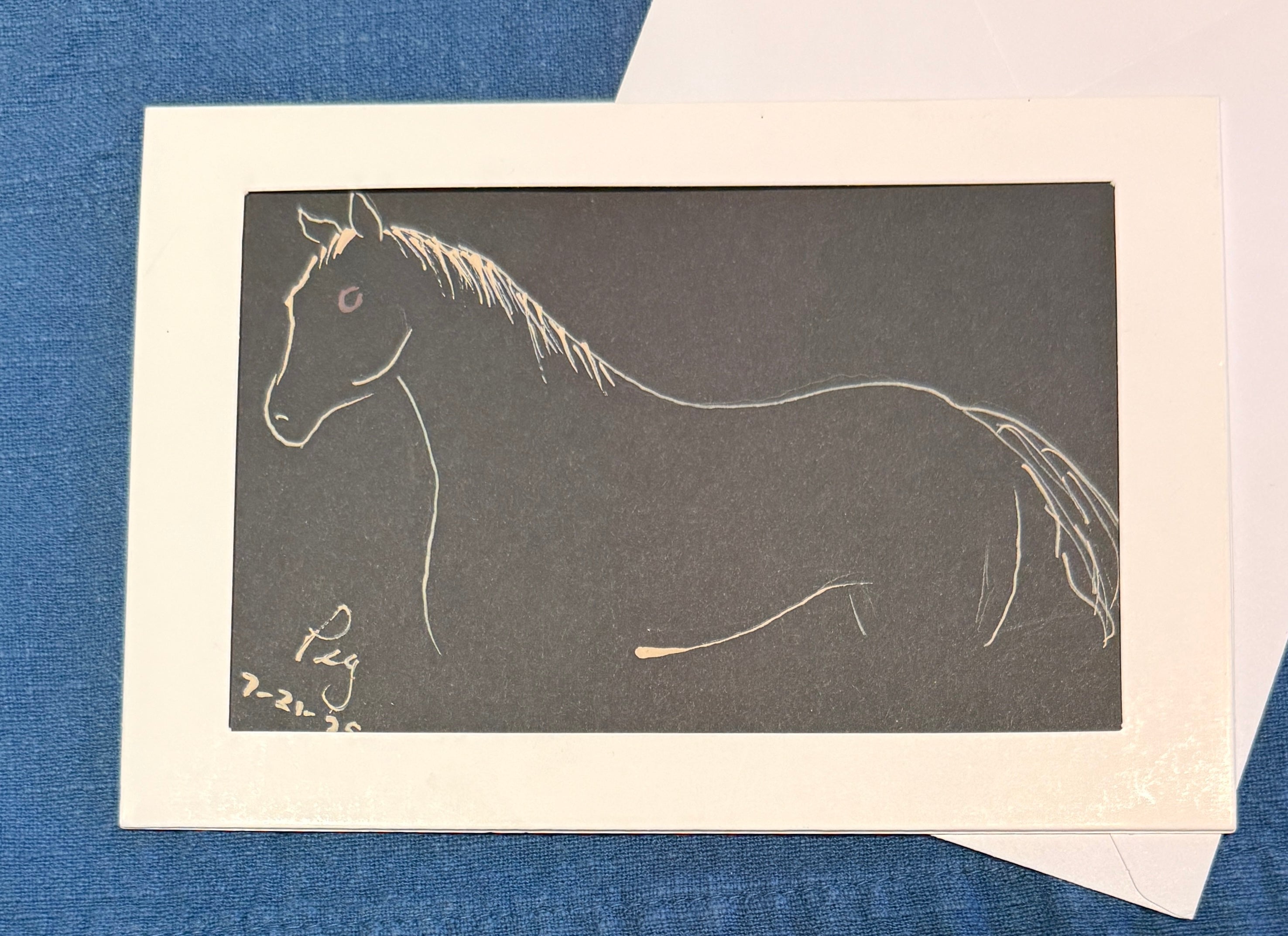 Notecards and envelopes